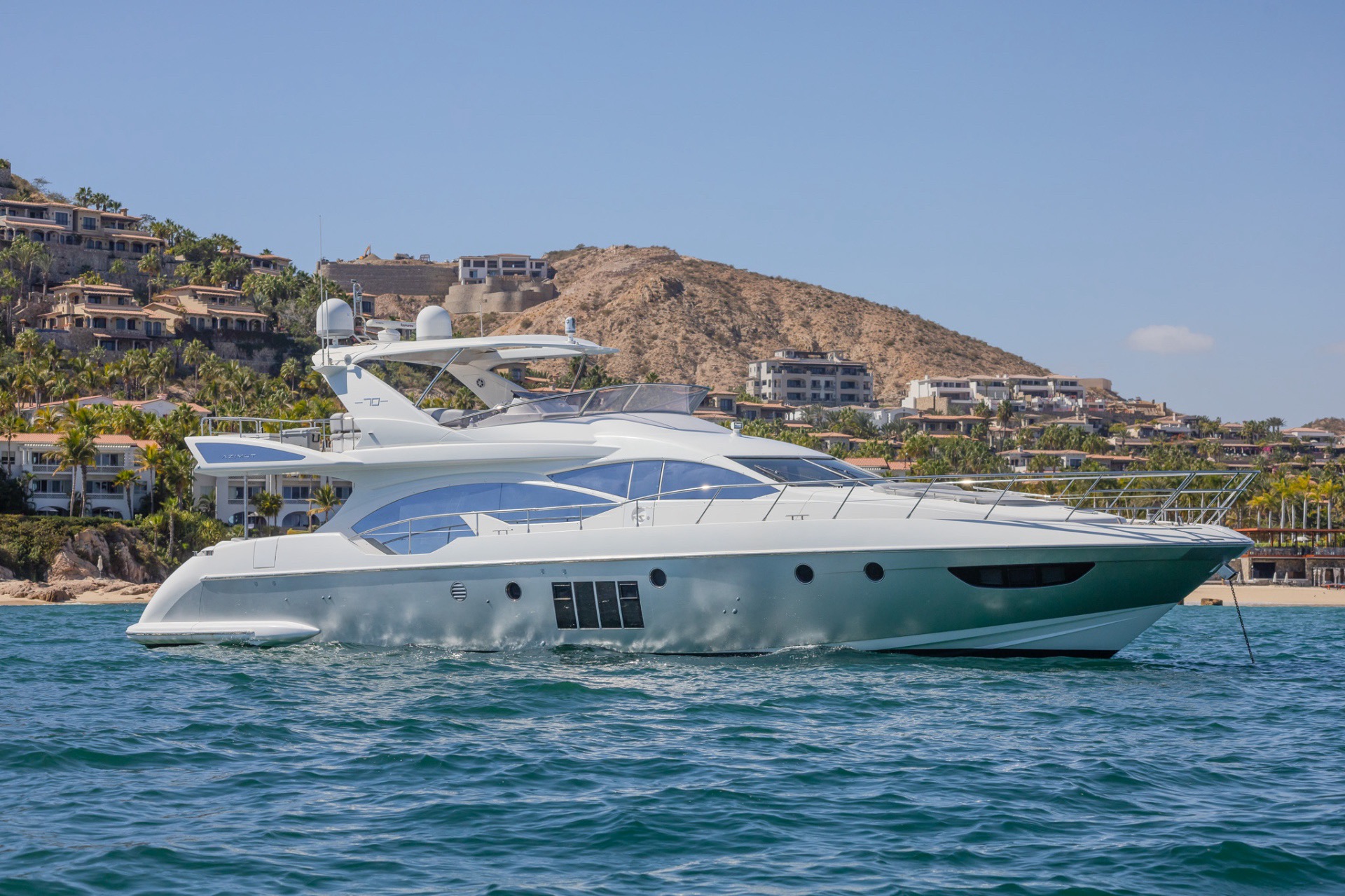 Included 70ft yacht charter